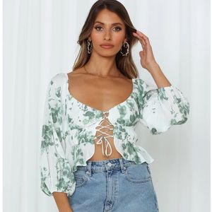 hello molly crop top